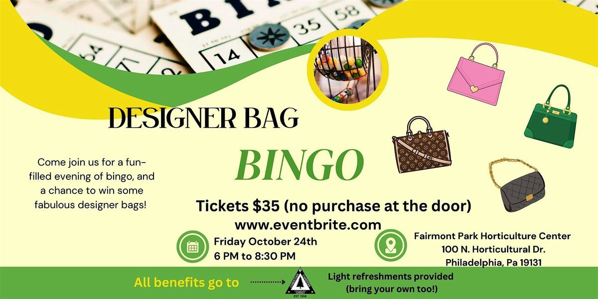 Designer Bag Bingo