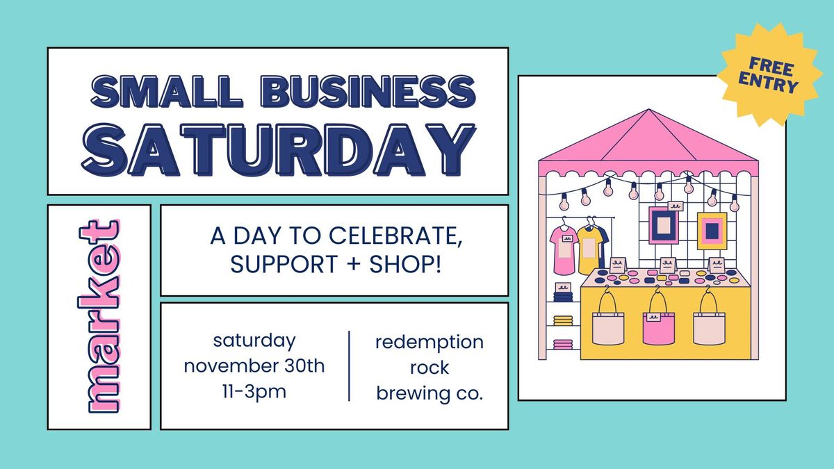 Small Business Saturday \ud83d\udc99\ud83e\ude75