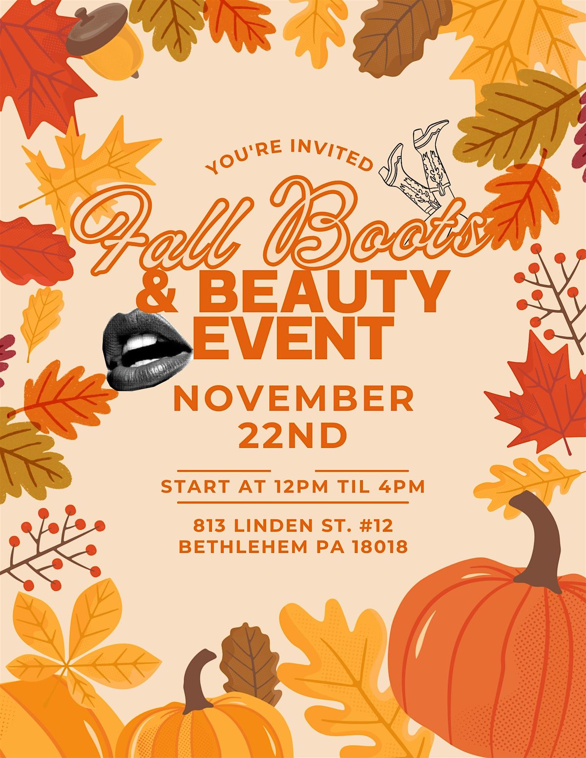 Fall Boots & Beauty Event