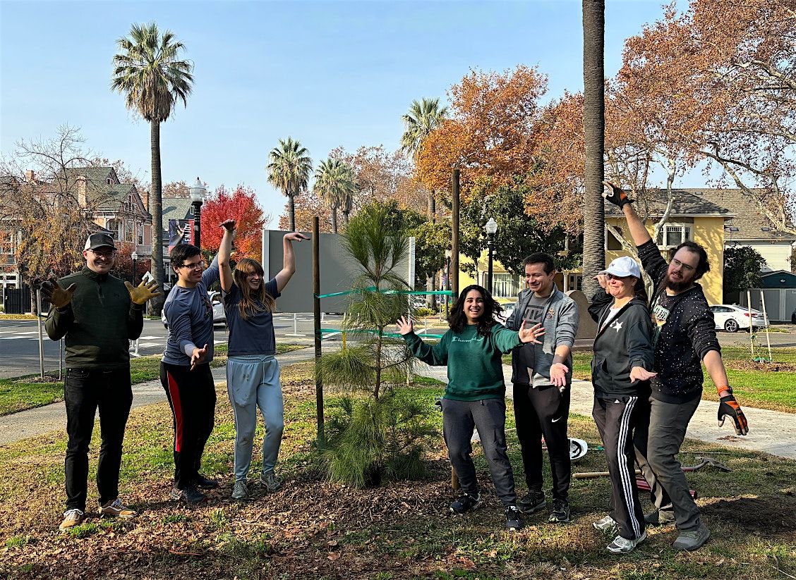 Steve Jones Park Tree Planting Sacramento