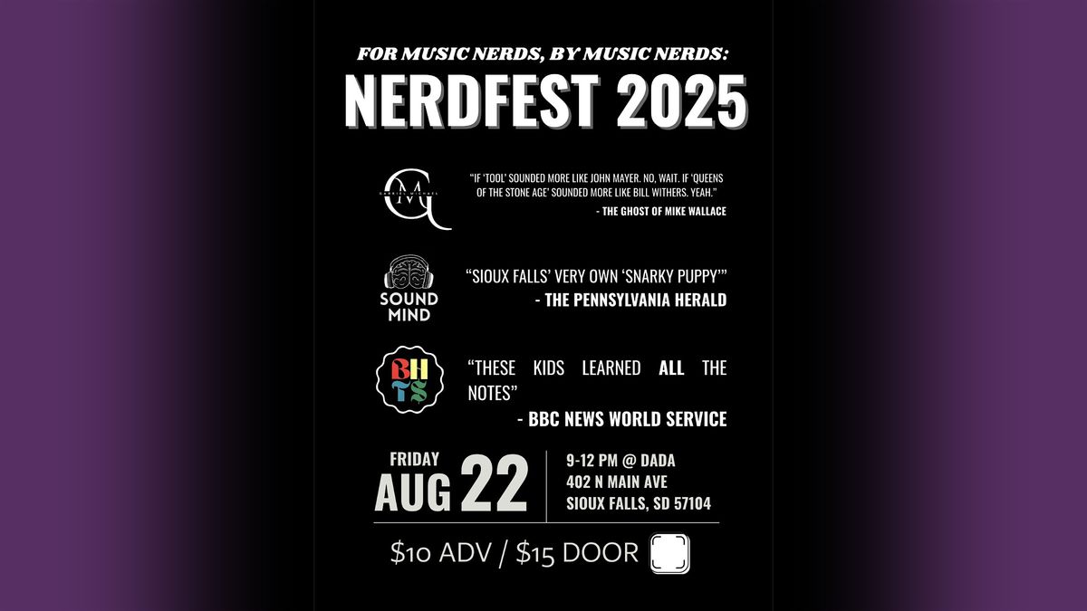Nerdfest 2025 @ DADA