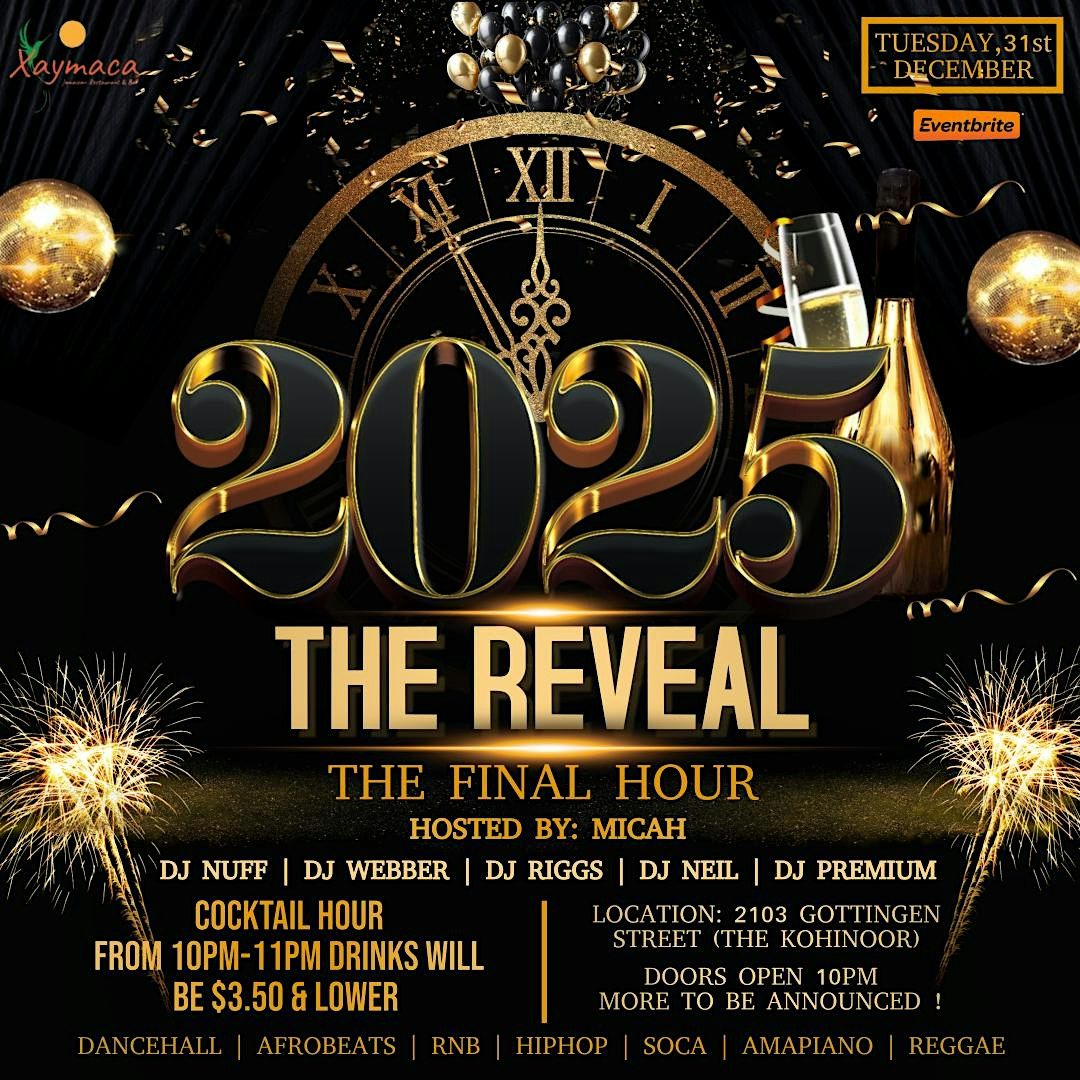 THE REVEAL NEW YEARS EVENT