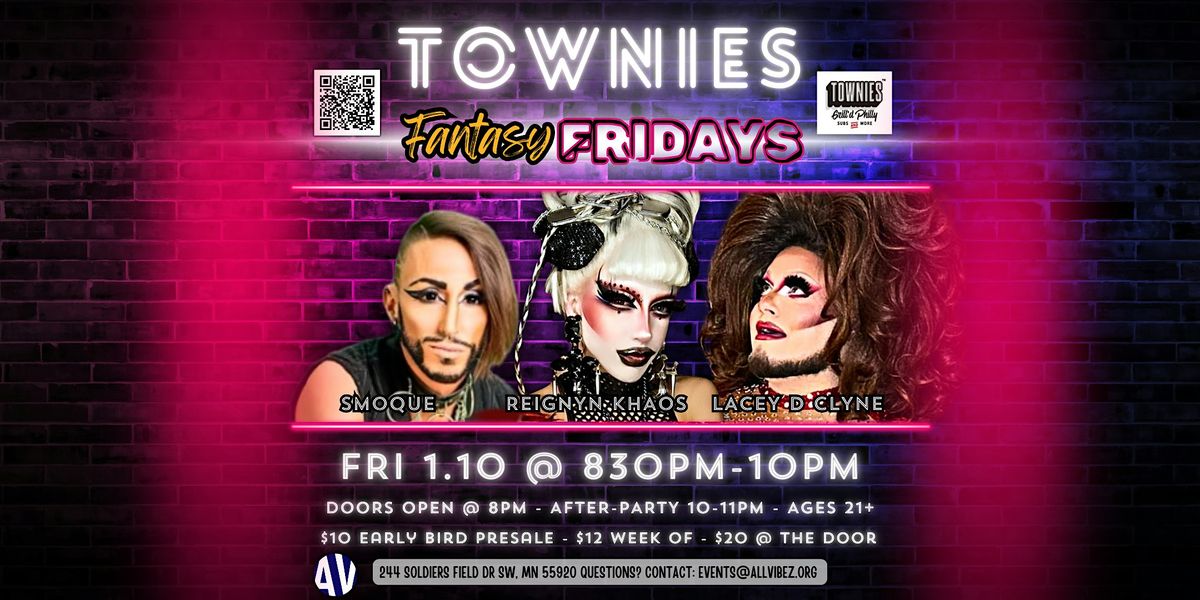 Fantasy Fridays @ Townies