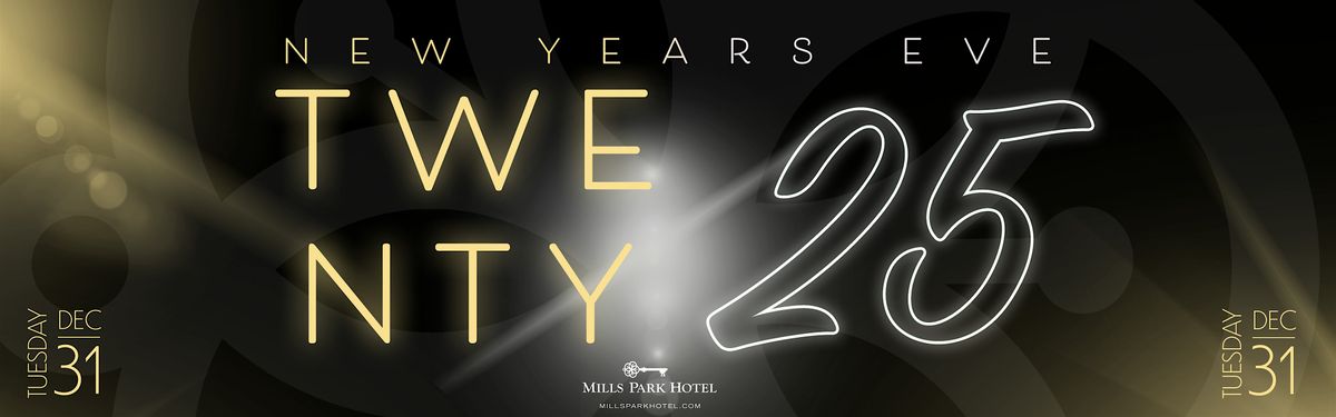 NYE Bash @ Mills Park Hotel