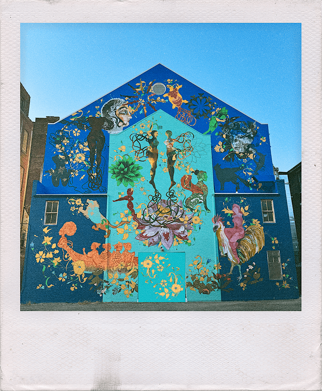 "Commons" designed by Shahzia Sikander Mural Dedication