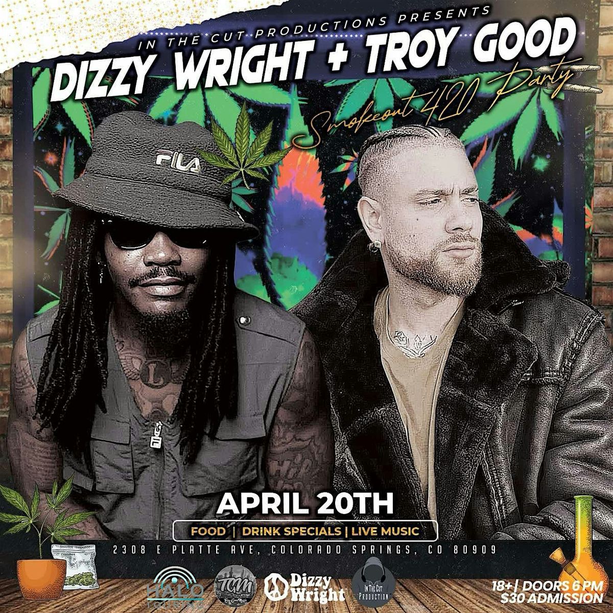 Dizzy Wright 4\/20 Smoke Fest W\/ Troy Good