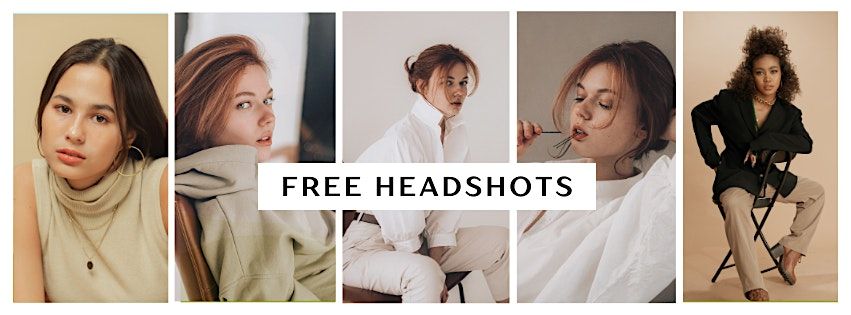 Free Headshots for Creative Professionals