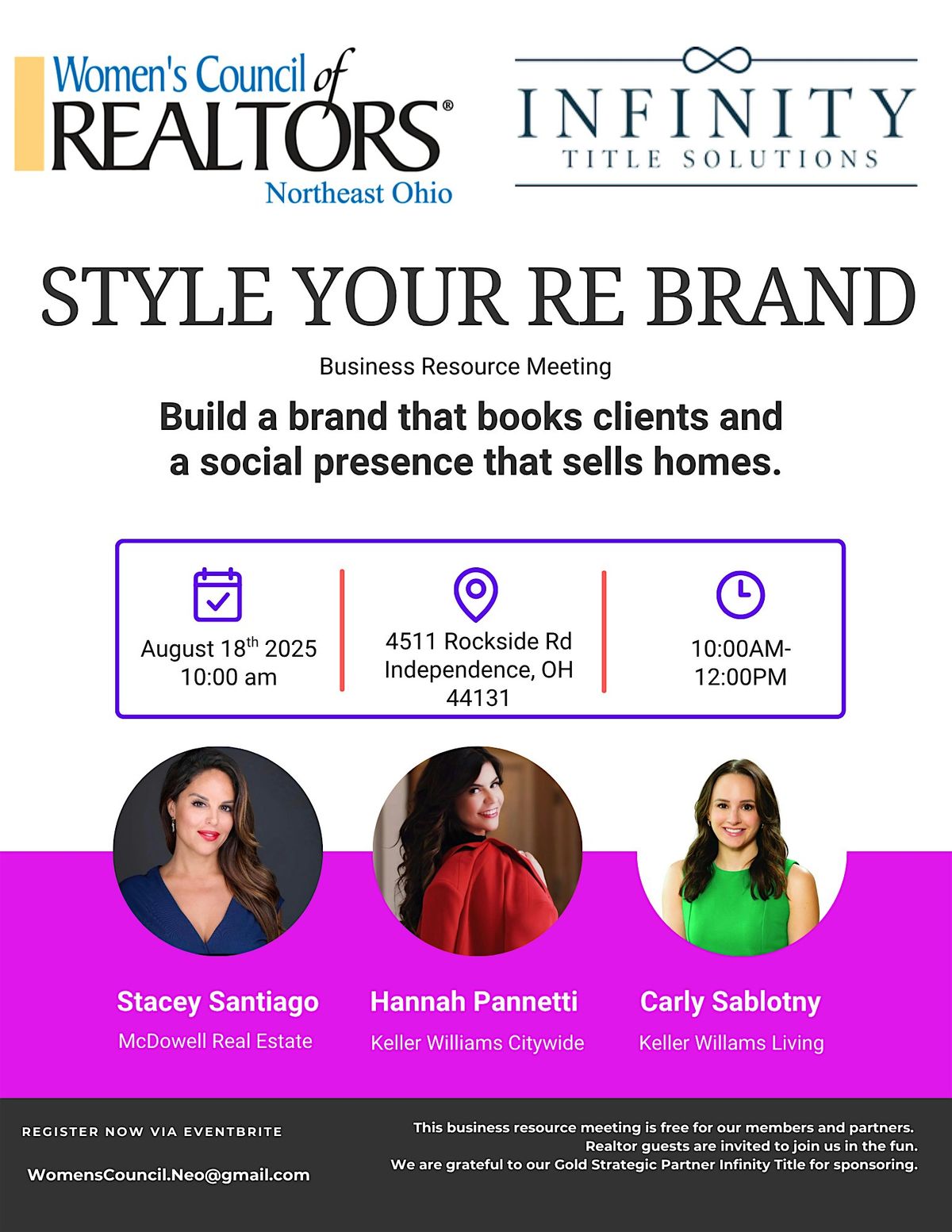 WCRNEO Style Your RE Brand