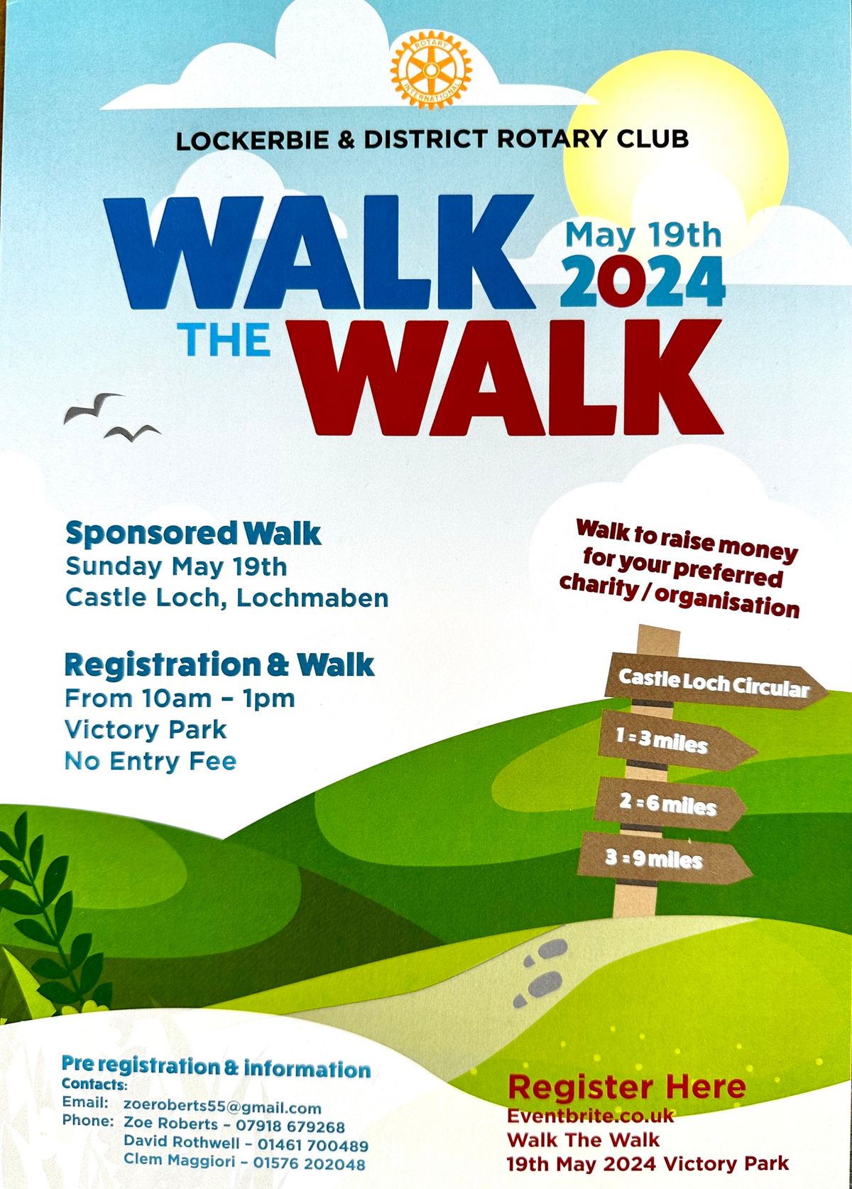 Walk the Walk - raise money for your own charity or cause