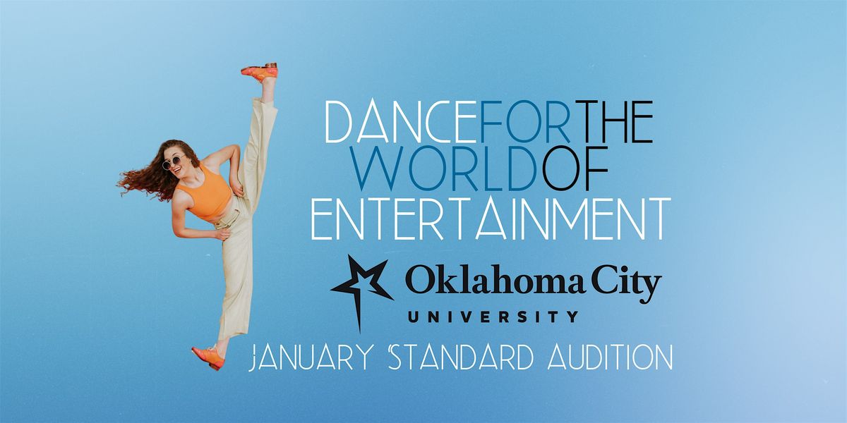 2026 January OCU Dance Standard Admission & Scholarship Audition