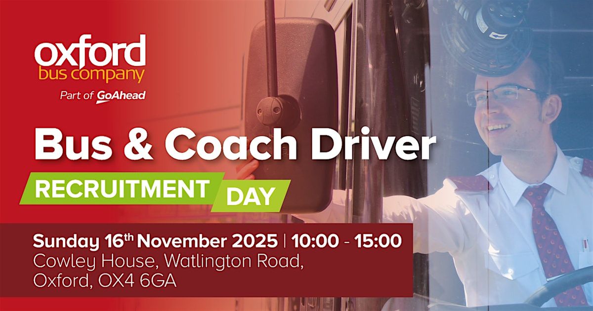 Oxford Bus Company Bus Driver Recruitment Event