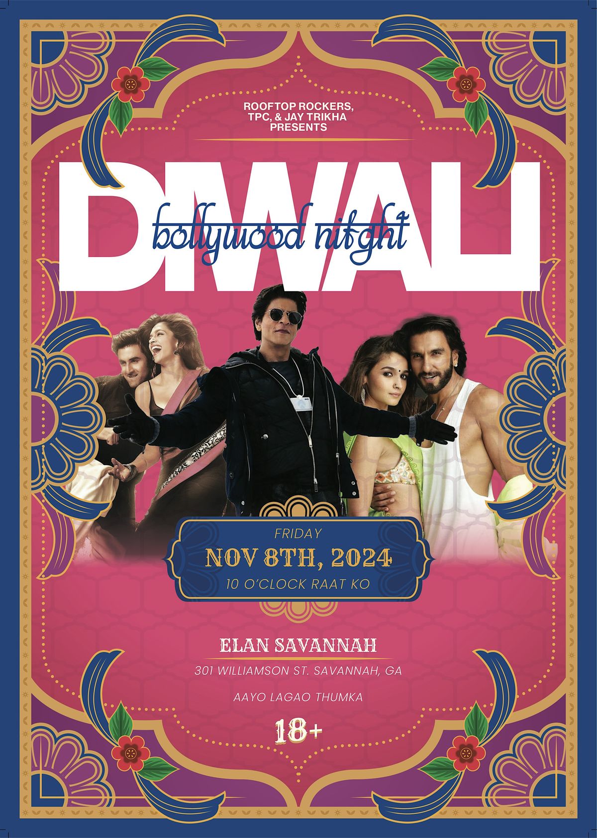 Diwali: Bollywood Night at Elan Savannah (Fri. Nov 8th)