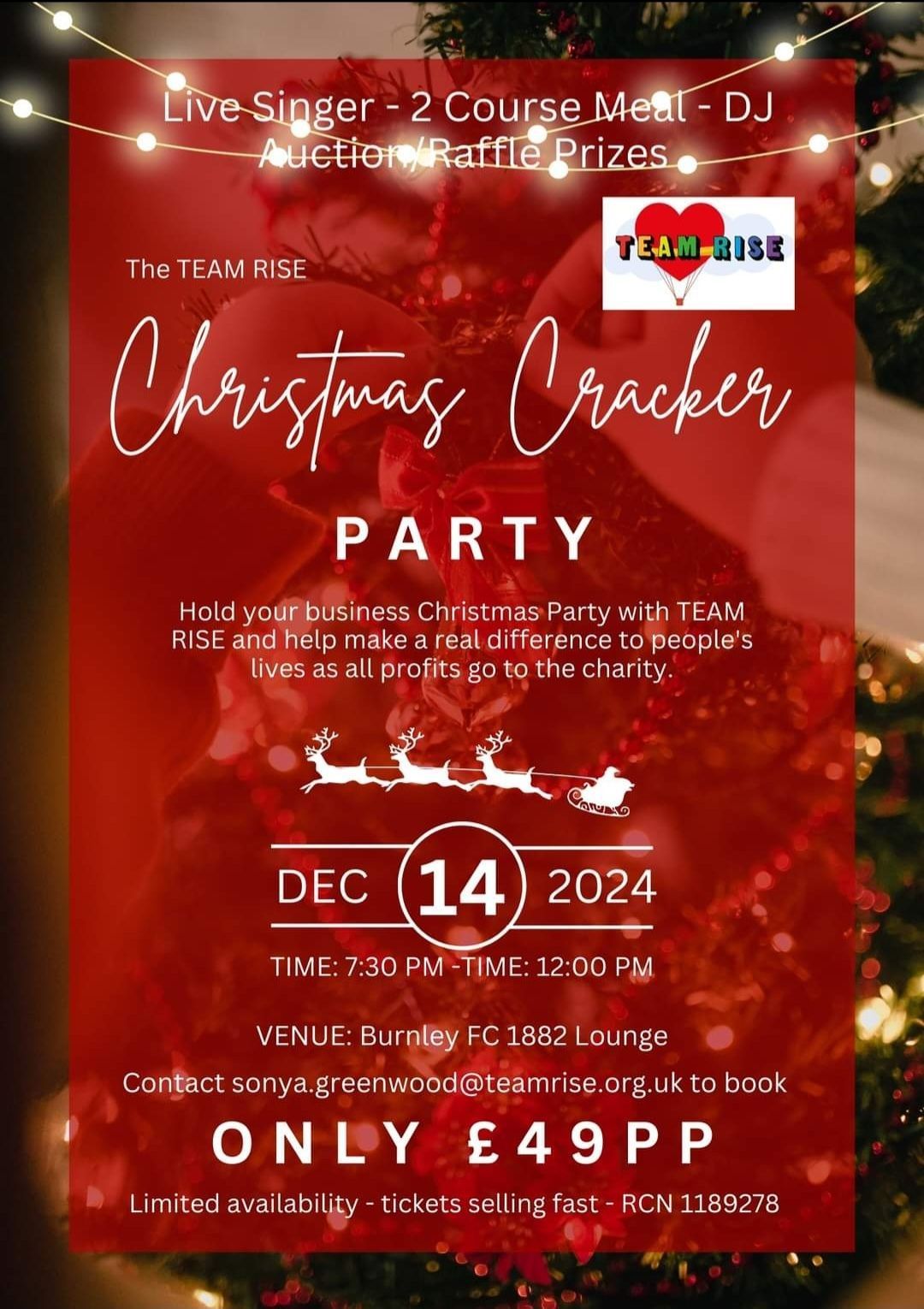 TEAMRISE Christmas Cracker. \ud83c\udf84