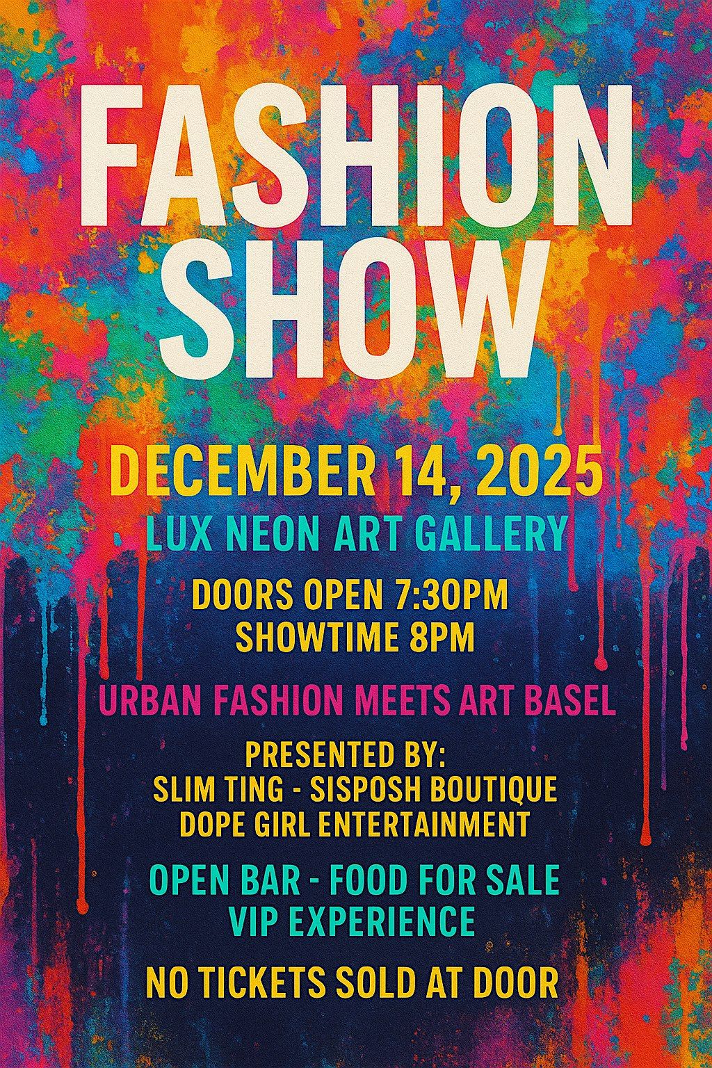 Art Basel Urban Fashion Show