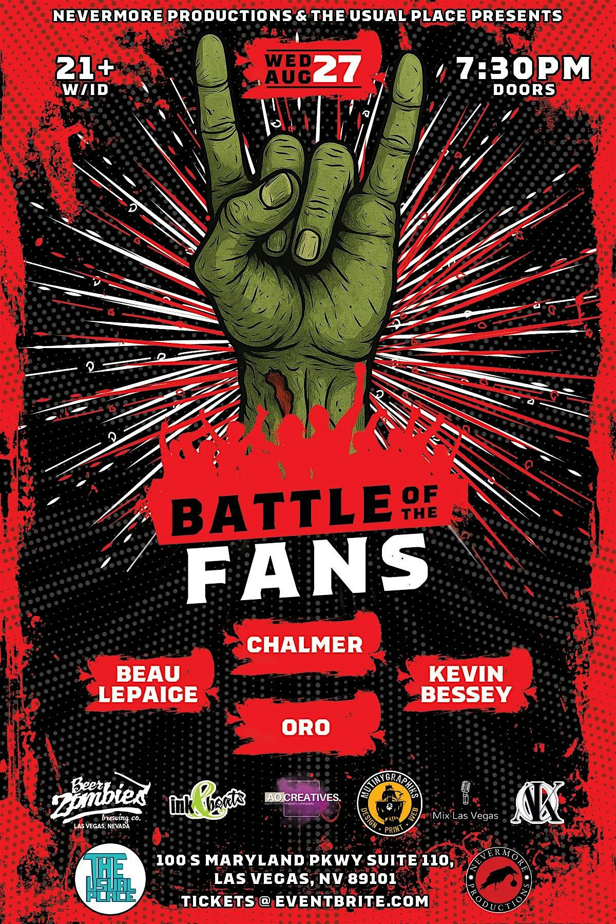 Battle of The Fans ROUND 2 at The Usual Place