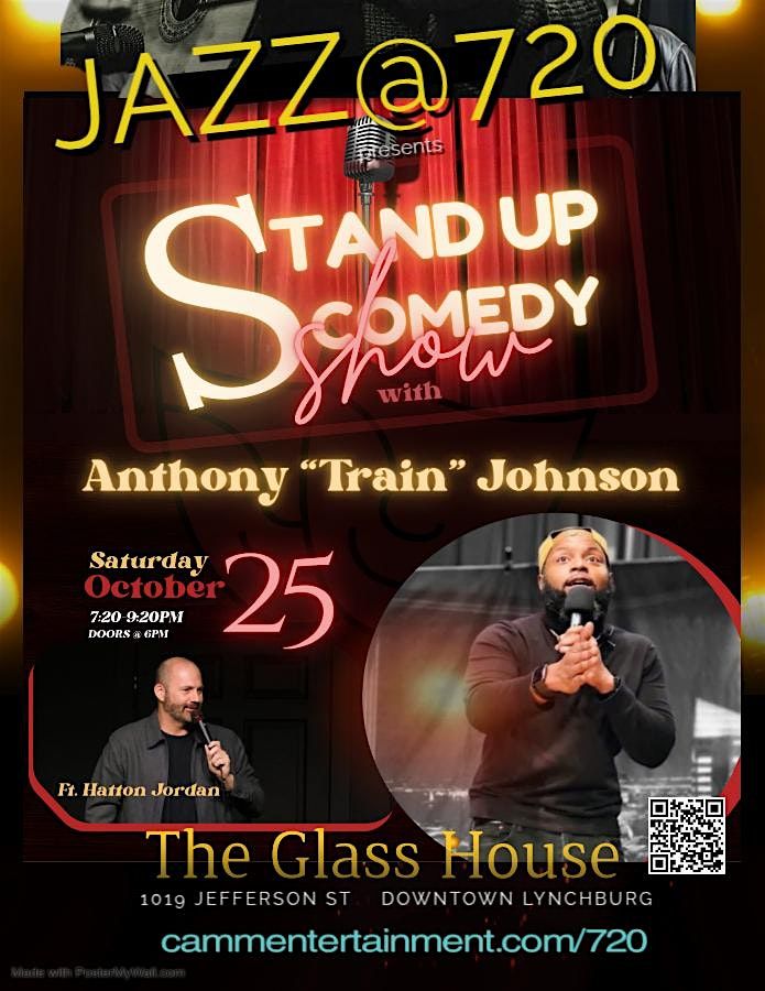 Jazz@720 presents Stand-Up Comedy w\/ Anthony "Train" Johnson