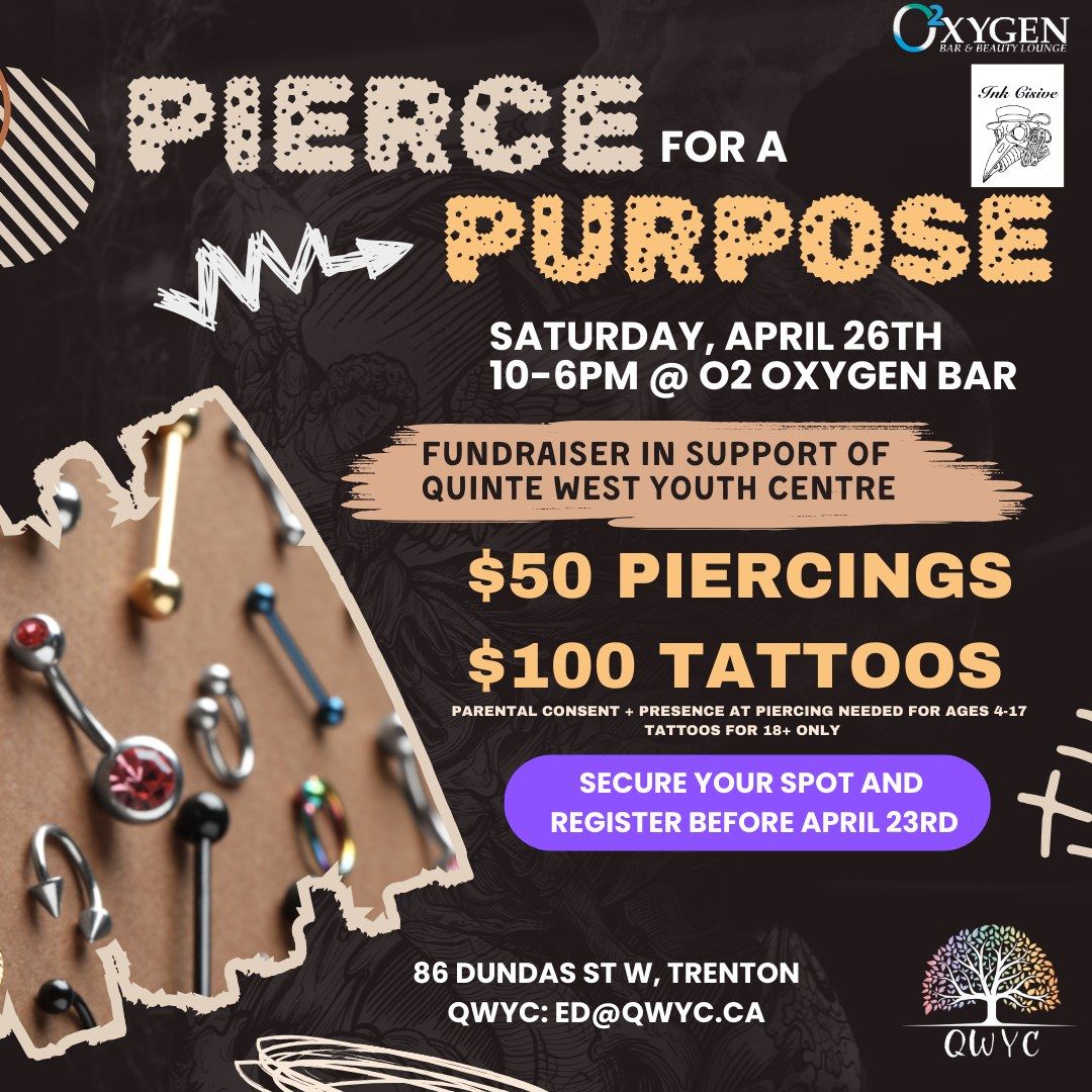 2nd Annual Pierce for a Purpose