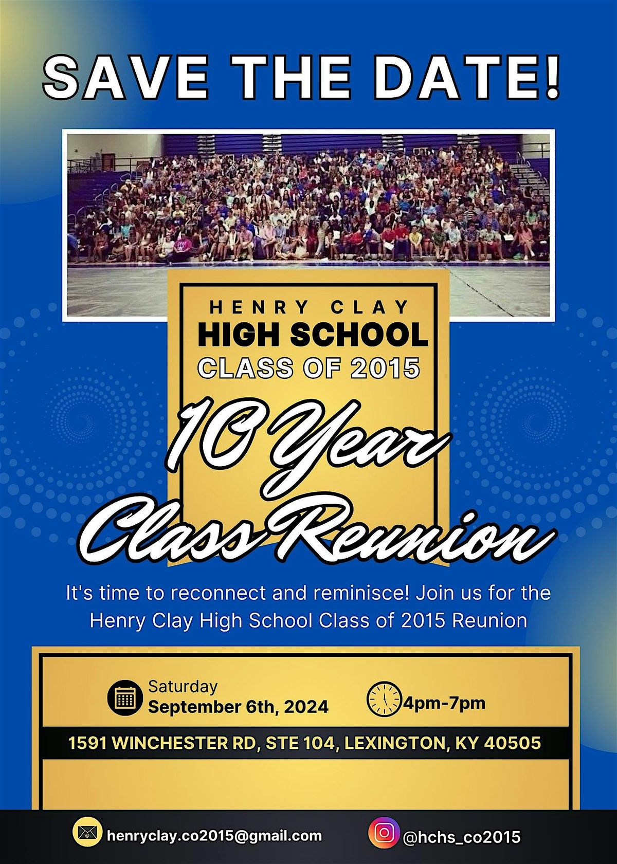 Henry Clay Class of 2015 - 10 Year Class Reunion