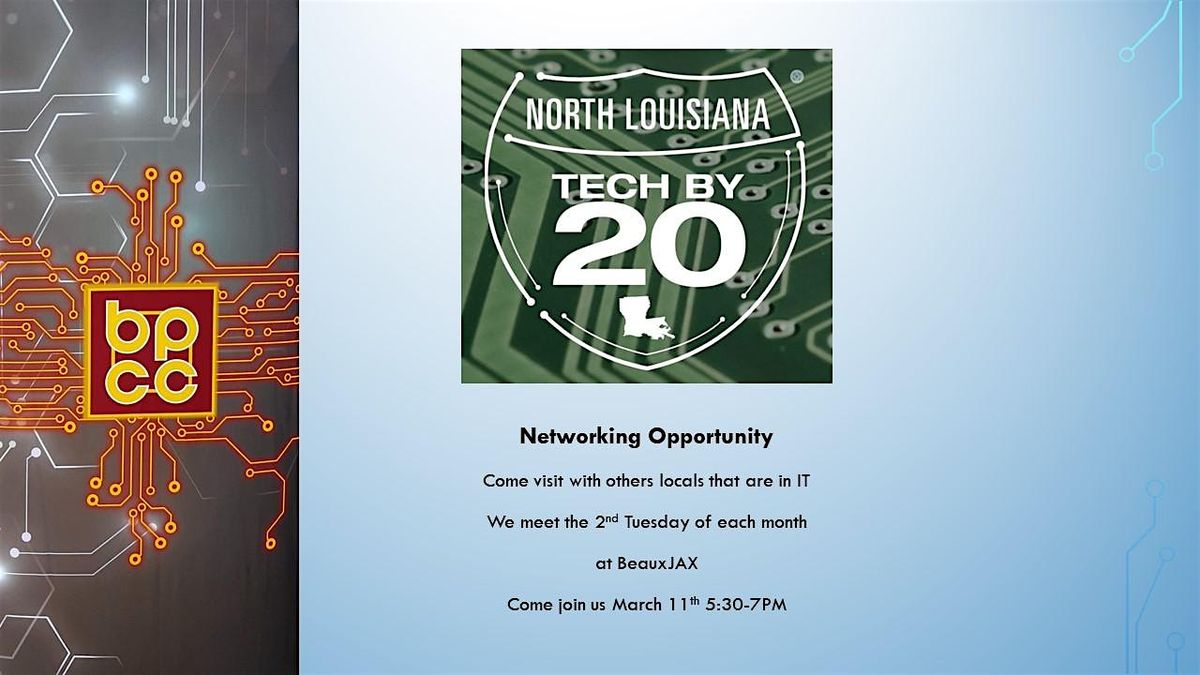 Tech by 20 IT Networking Event