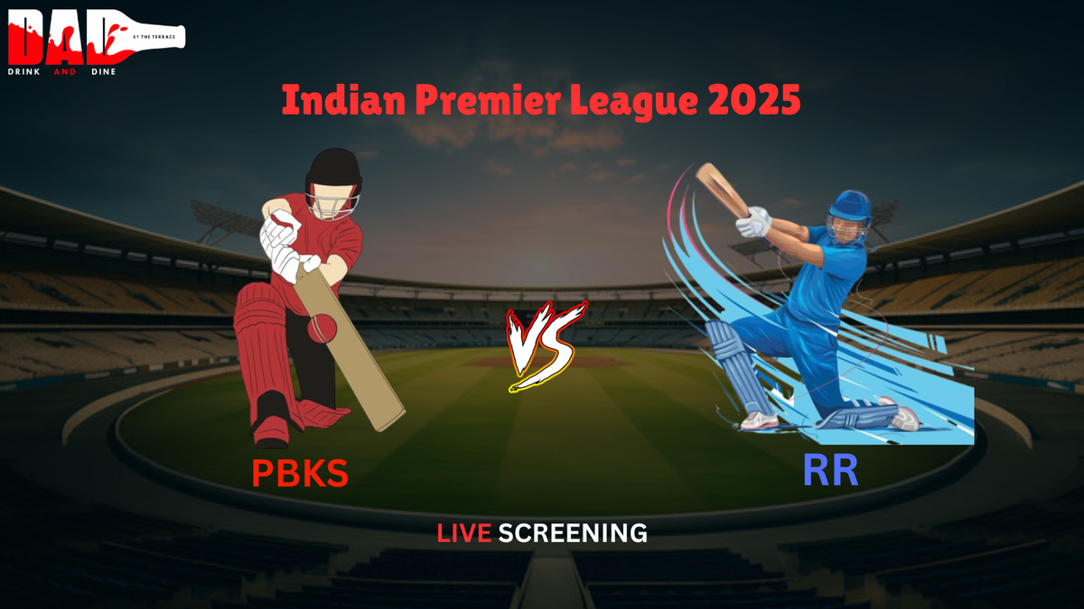 Screening of Punjab Kings vs Rajasthan Royals