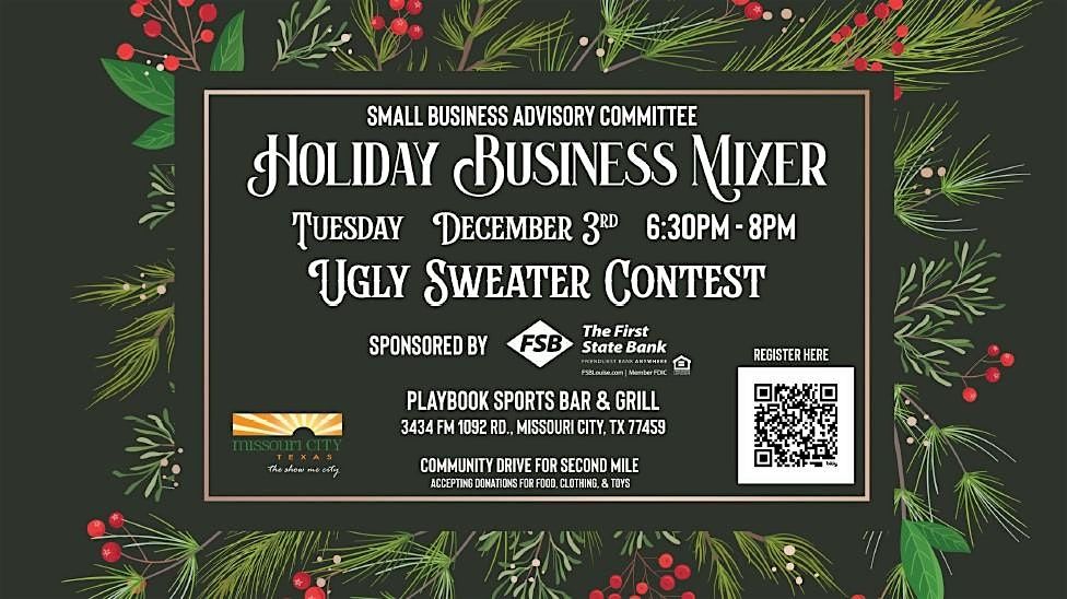 Small Business Holiday Networking Mixer