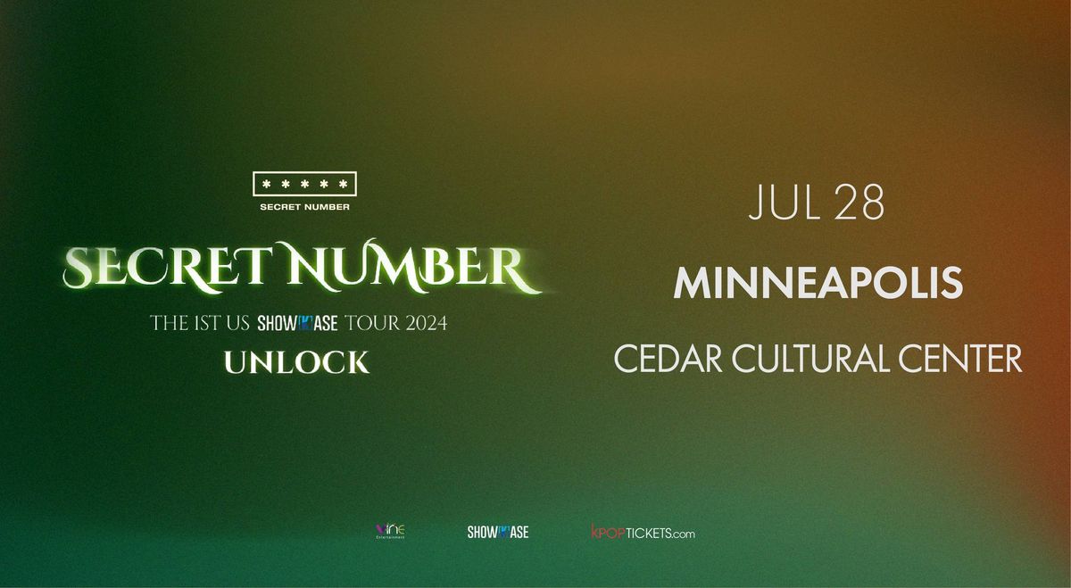 ?SECRET NUMBER THE 1ST US TOUR 2024 ~ UNLOCK? Minneapolis, MN