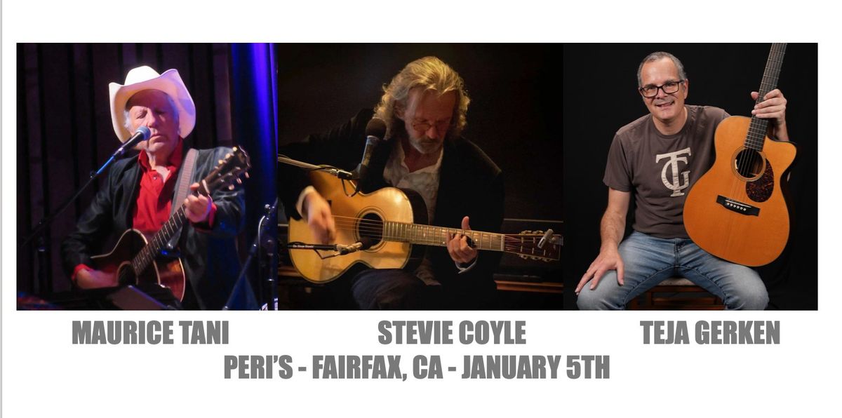 Maurice Tani - Stevie Coyle - Teja Gerken - Live in Fairfax!