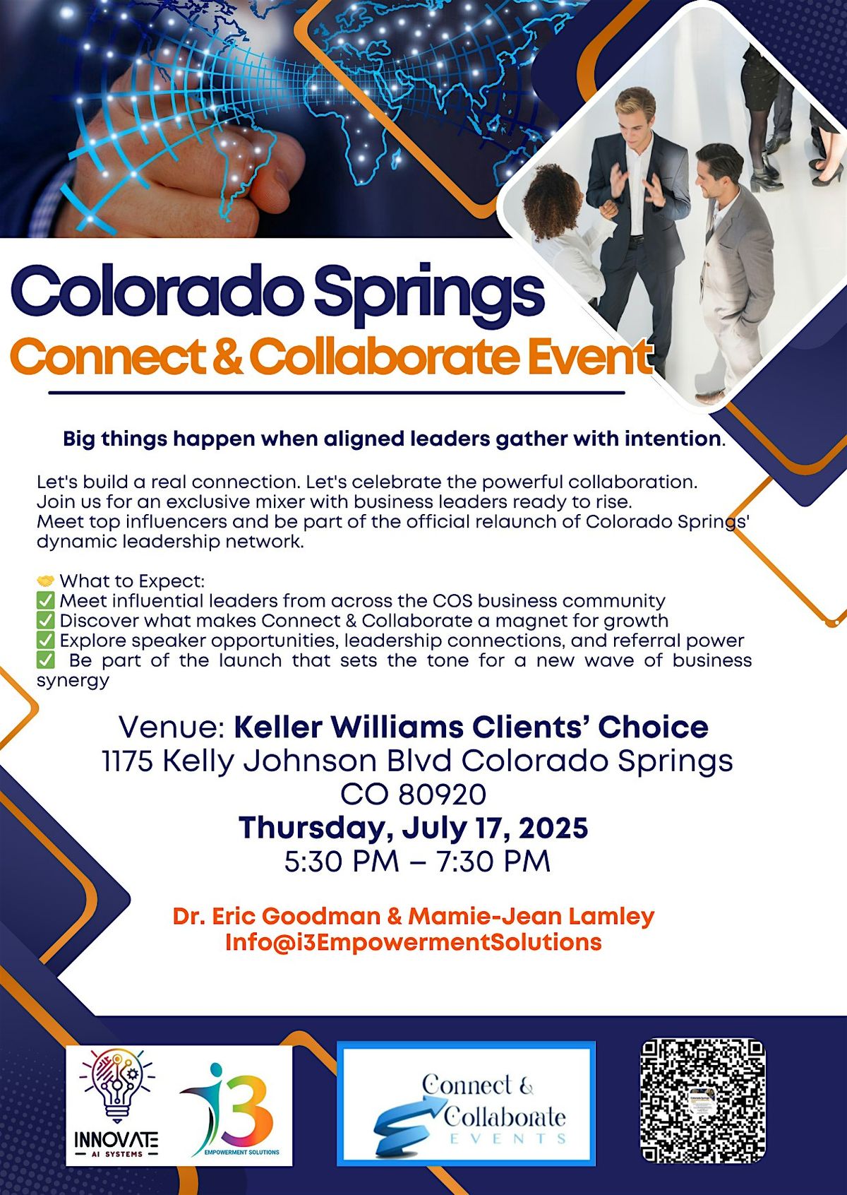 Colorado Springs Connect & Collaborate: Bussiness Leader Mixer