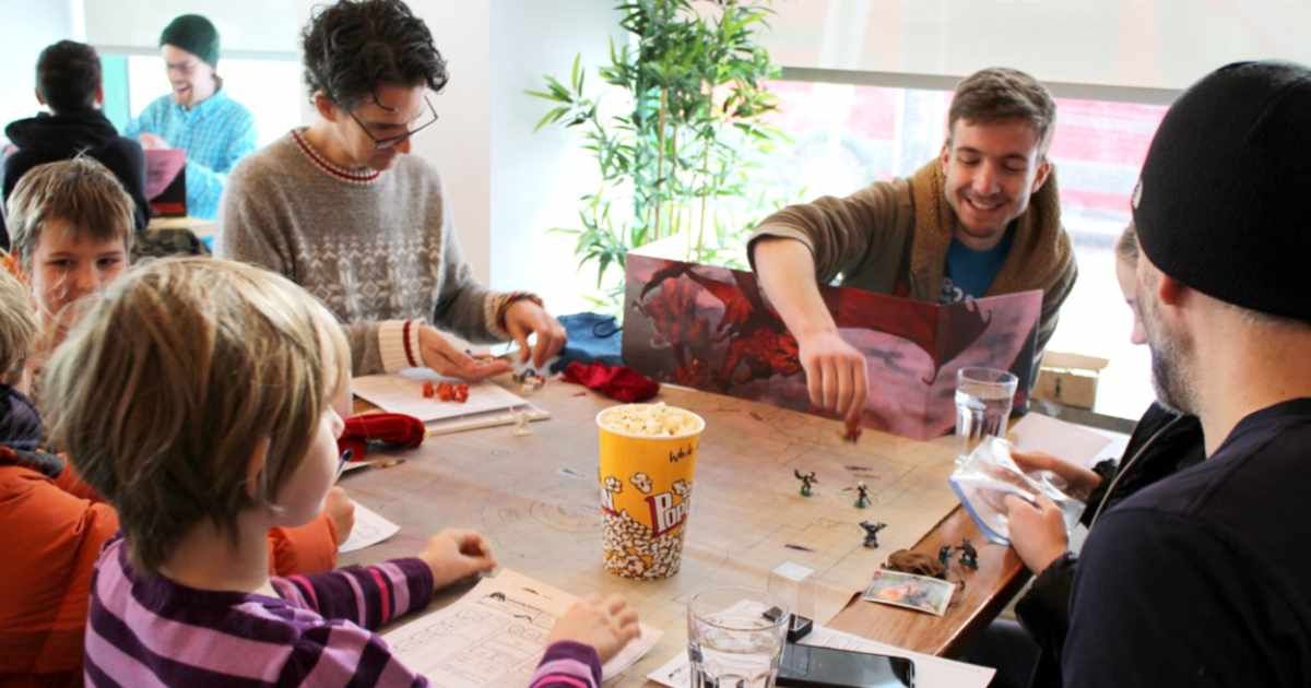 Family D&D at Across The Board