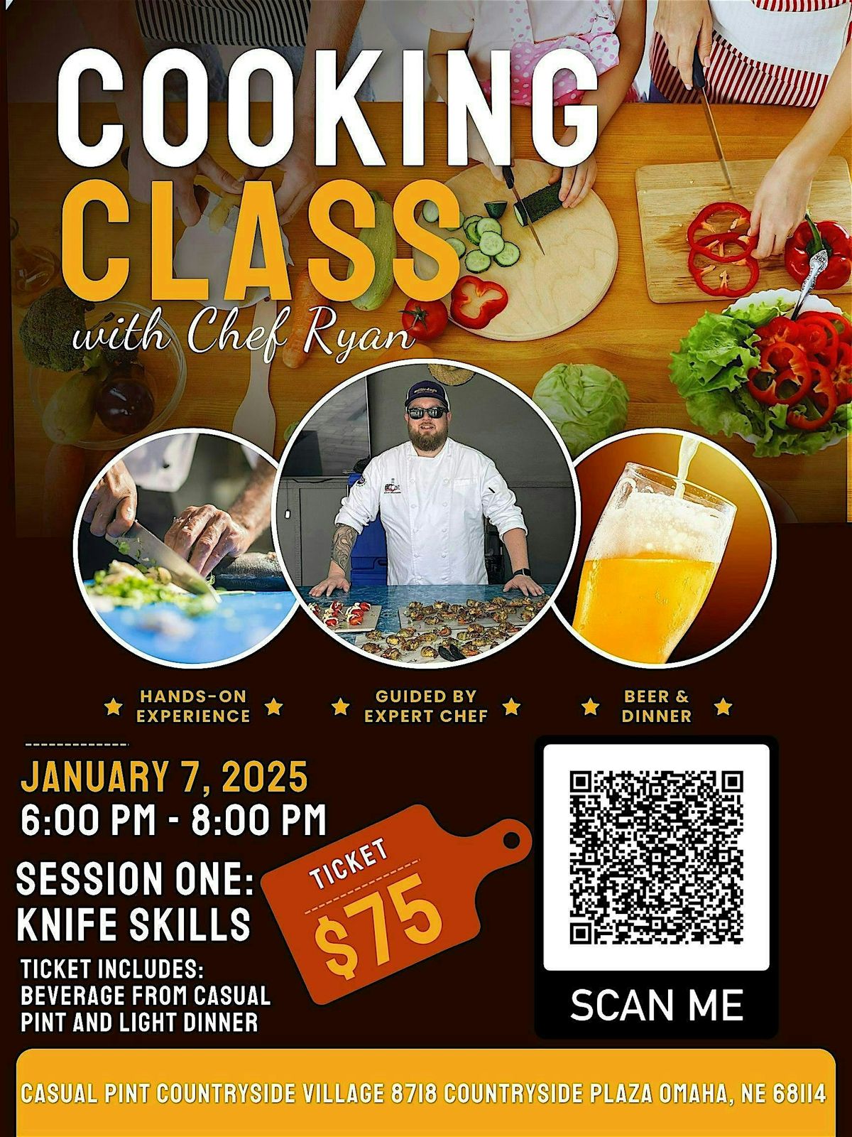 Knife Skills Cooking Class with Chef Ryan