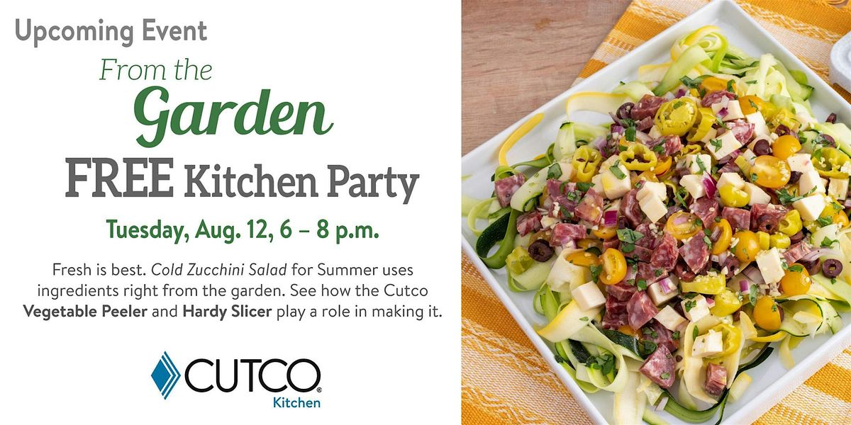 August Cutco Kitchen Party