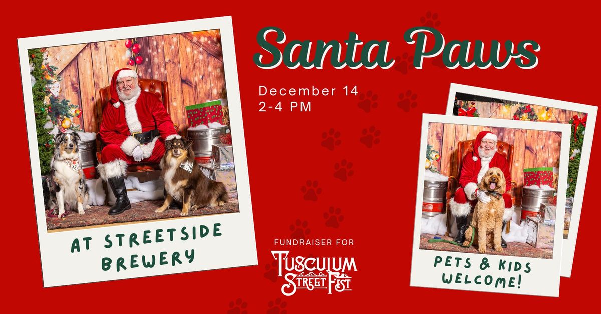 Santa Paws - Pet Photos With Santa at Streetside