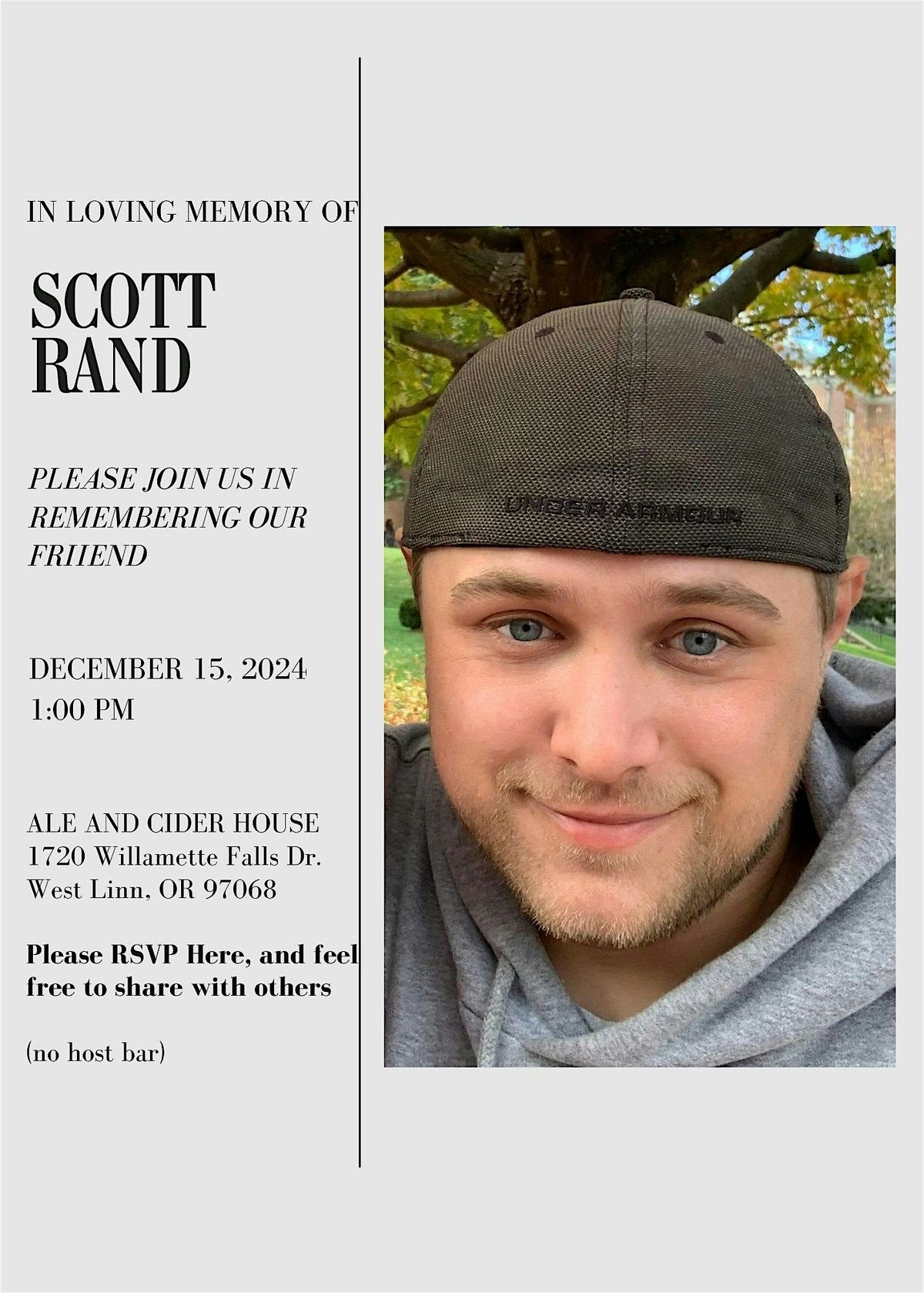 In Loving Memory of Scott Rand