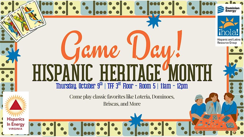 Hispanic Heritage Month Game Day