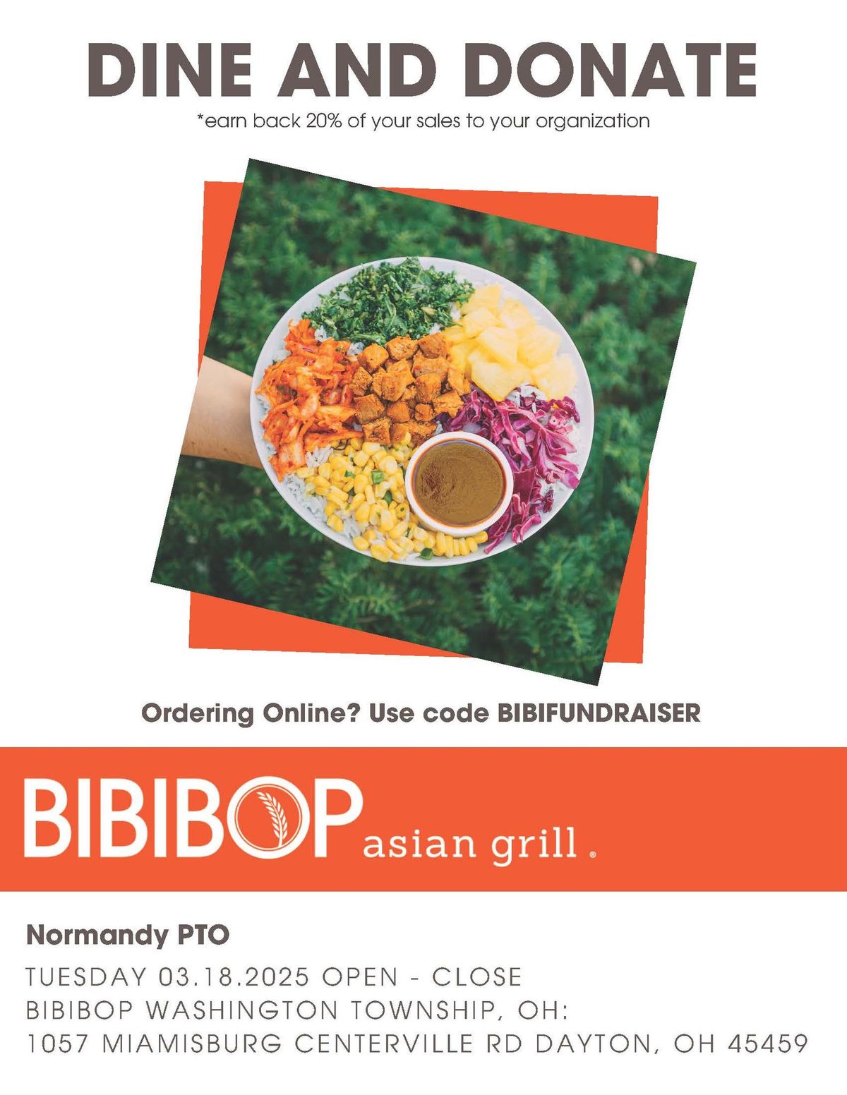 Bibibop Restaurant Takeover