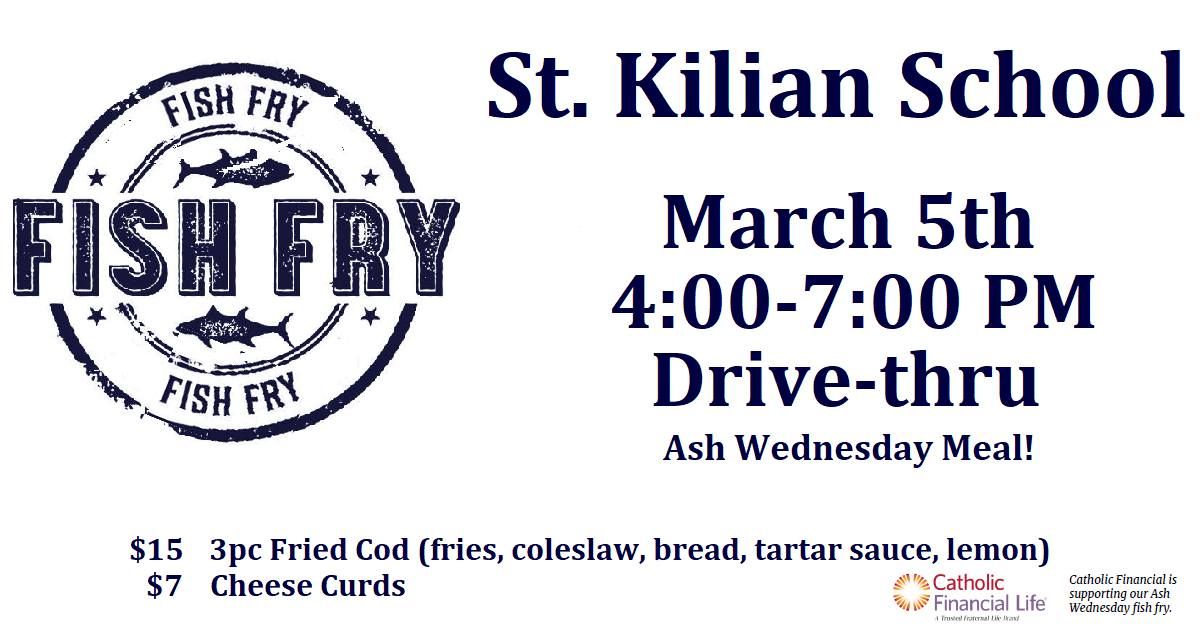 St. Kilian Lenten Fish Fry