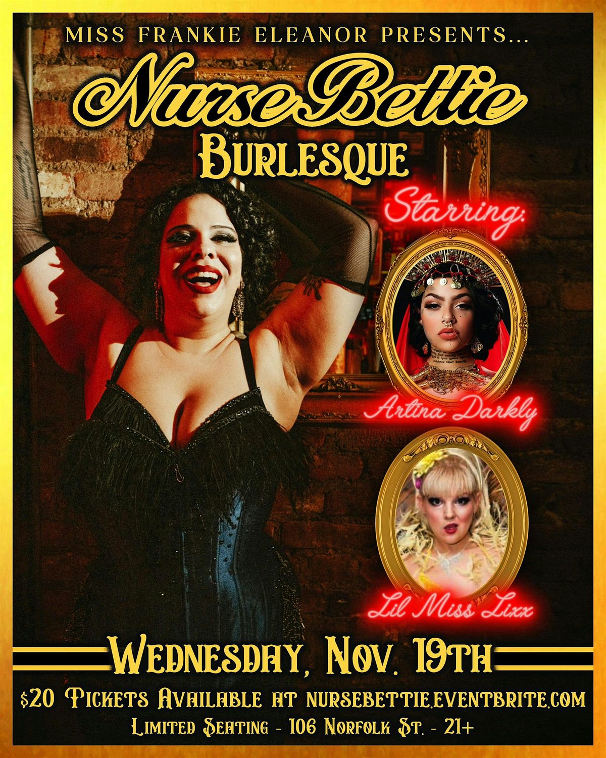 Nurse Bettie Burlesque Show