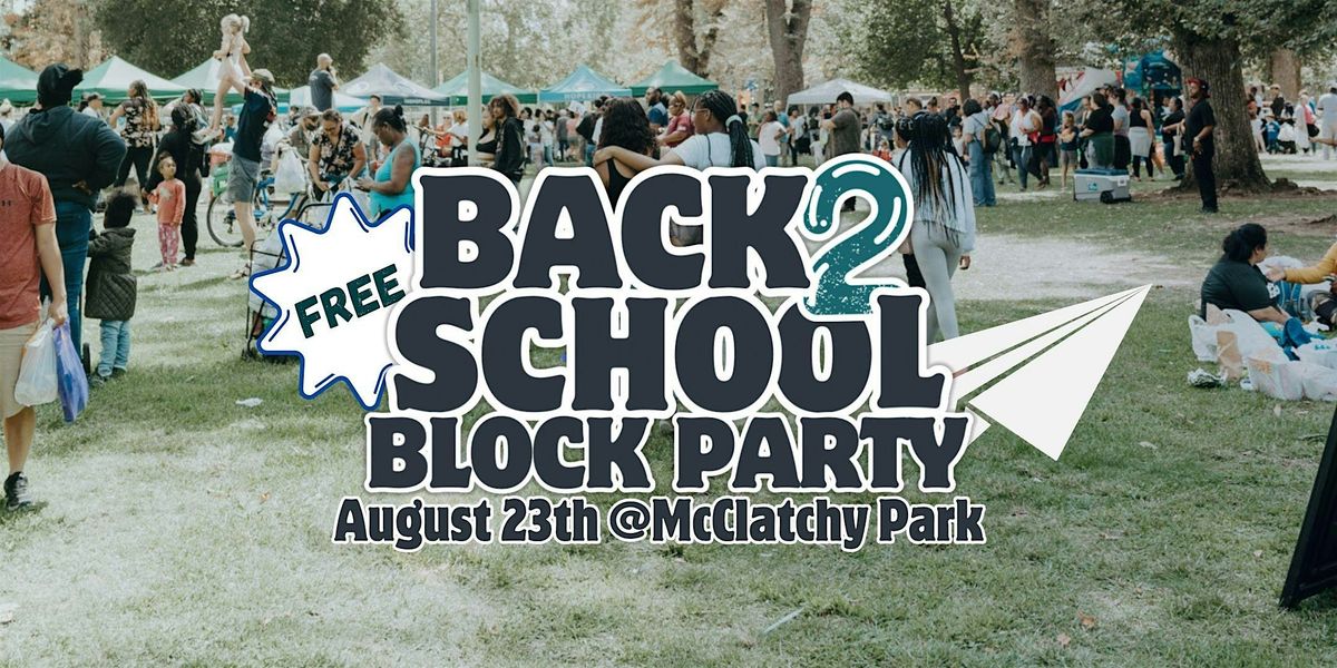 Back 2 School Block Party