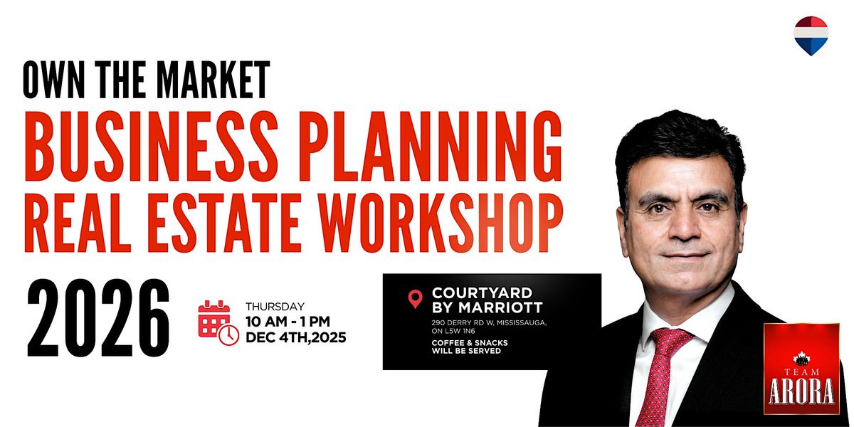 Own the Market - Business Planing Real Estate Workshop
