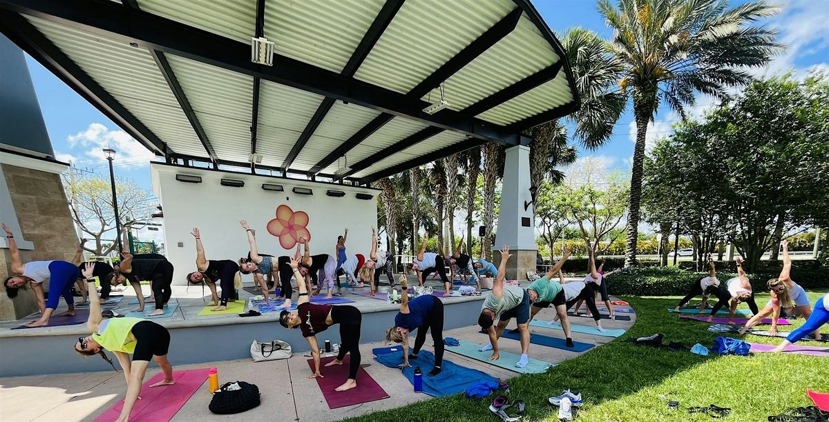 Wellness Wednesdays: FREE Yoga at Delray Marketplace with Kim Rose Flows