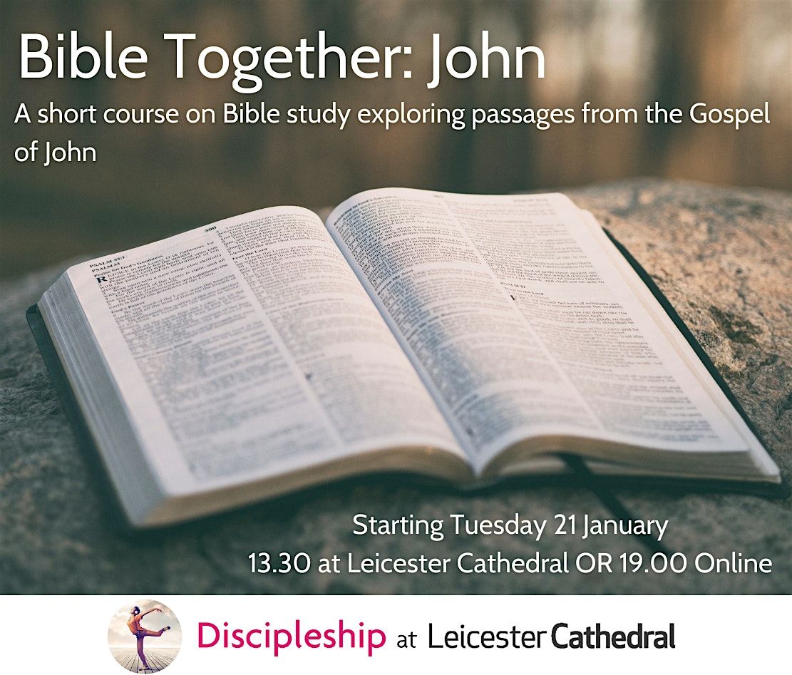 Bible Together: John (4 week course - Online)