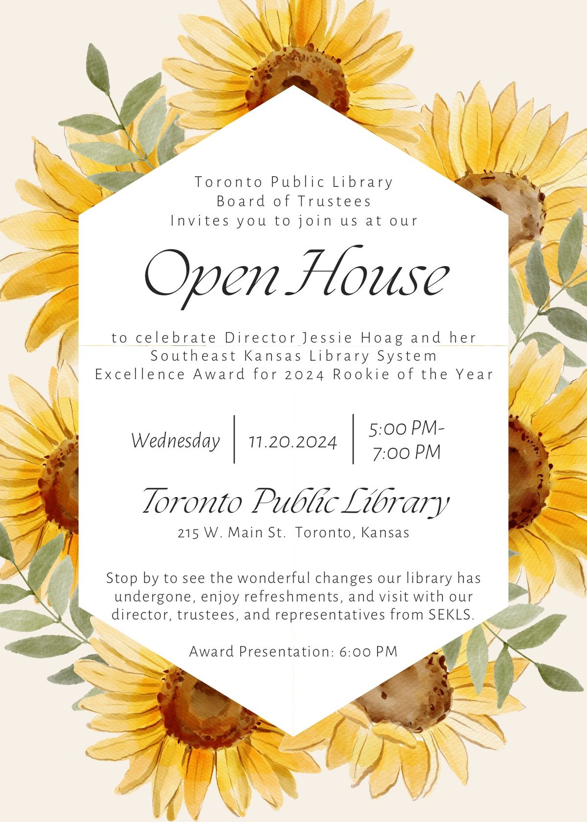 Toronto Public Library Open House