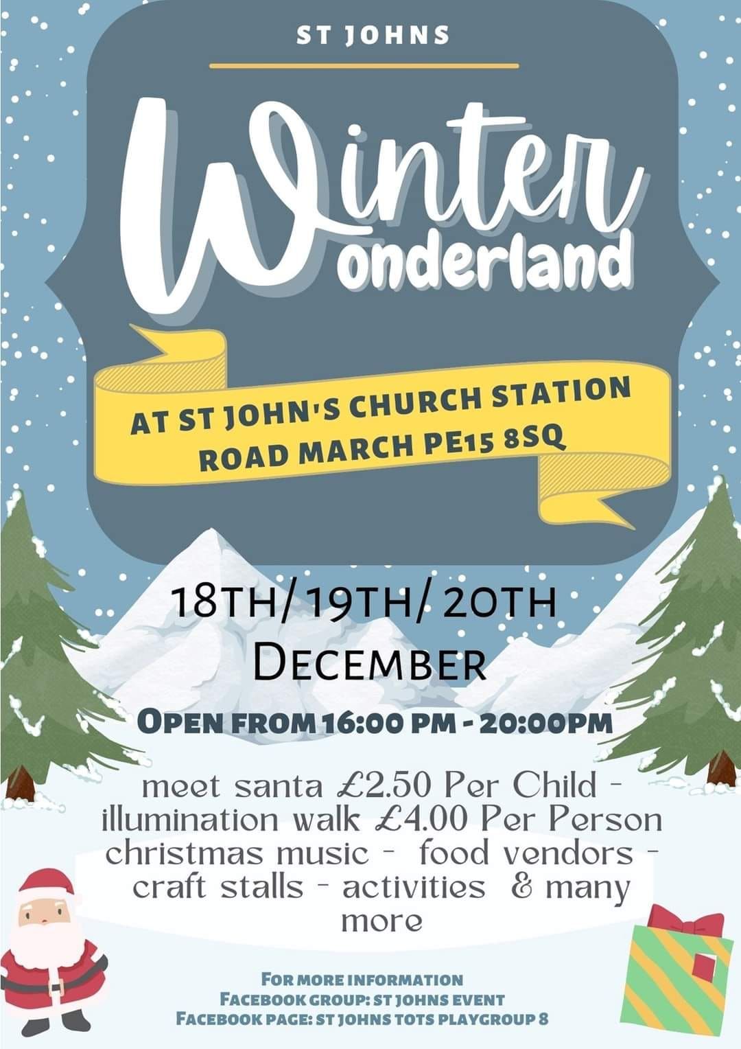 st johns tots winter wonderland 2024