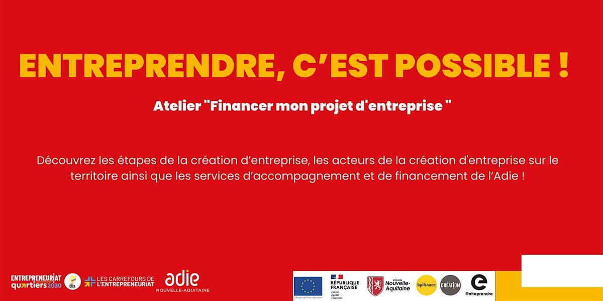Financer mon projet d'entreprise