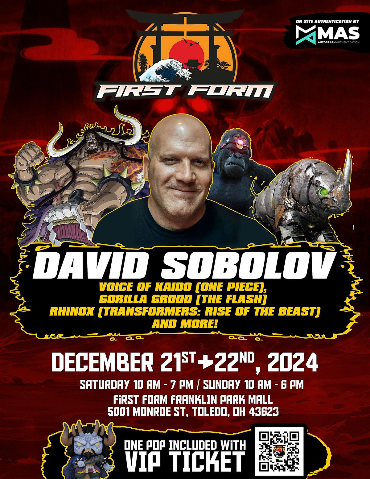 First Form Signing Event with David Sobolov