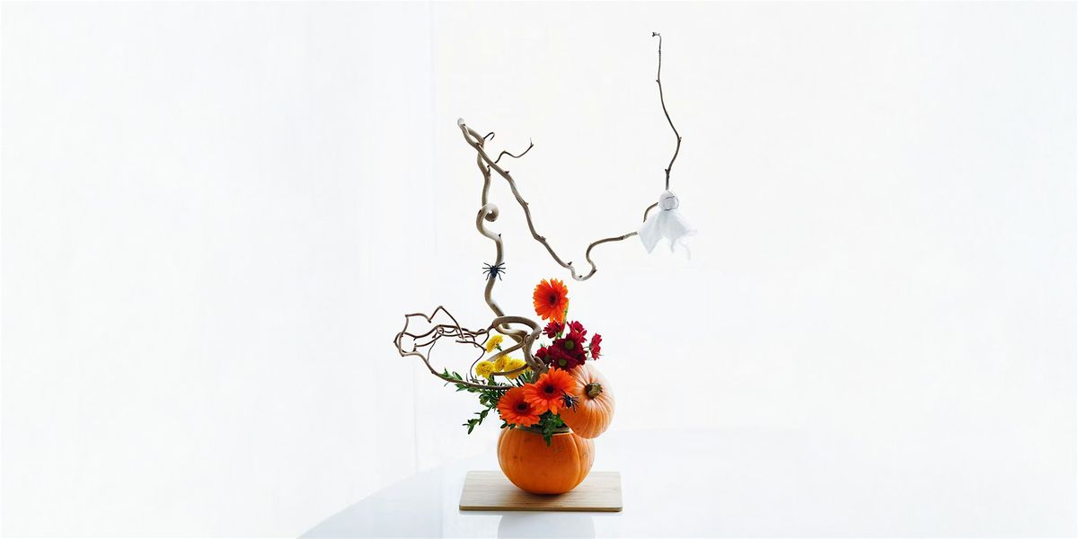 Ikebana Workshop: Pumpkin Ikebana works for Autumn 1 (Liverpool)