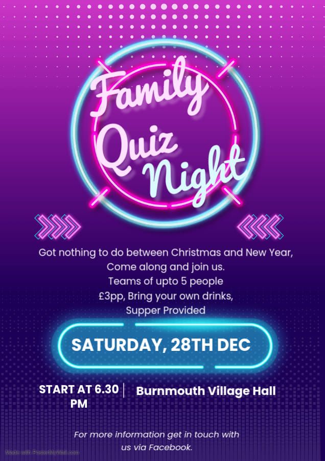 Family Quiz Night