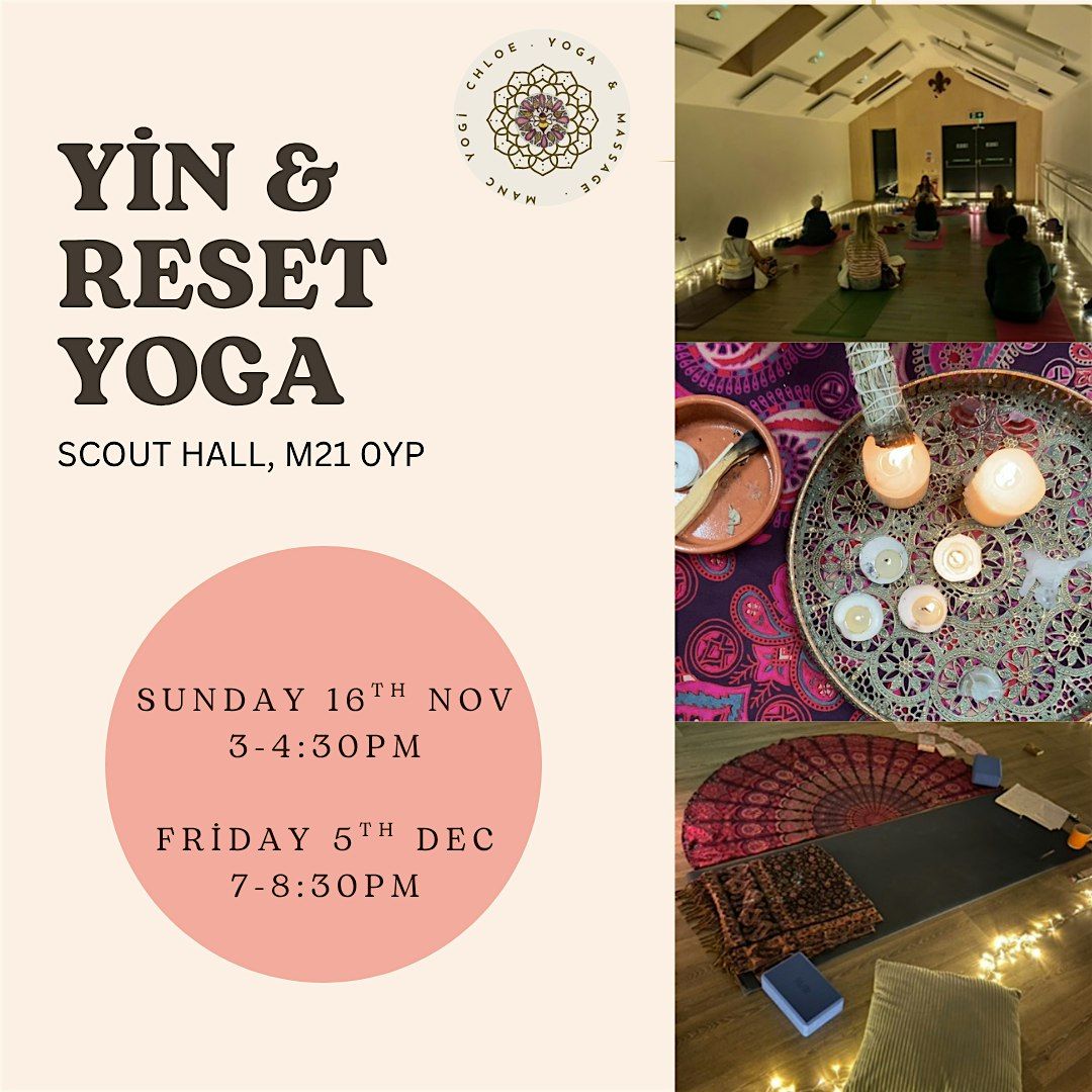 Yin & Reset Yoga