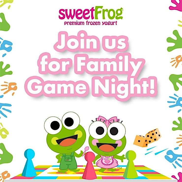 Family Game Night at sweetFrog Germantown