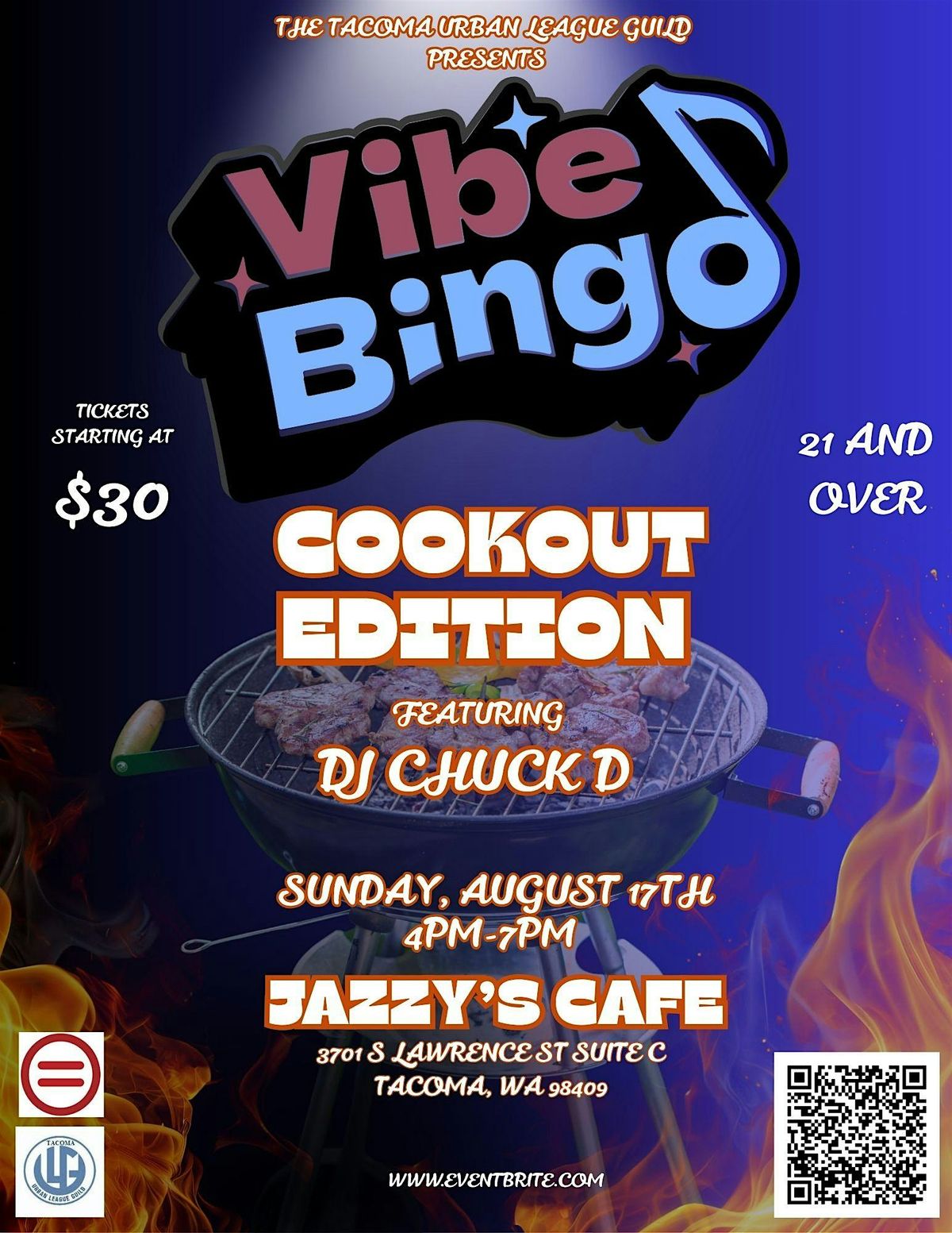 Vibe Bingo; Cook Out Edition